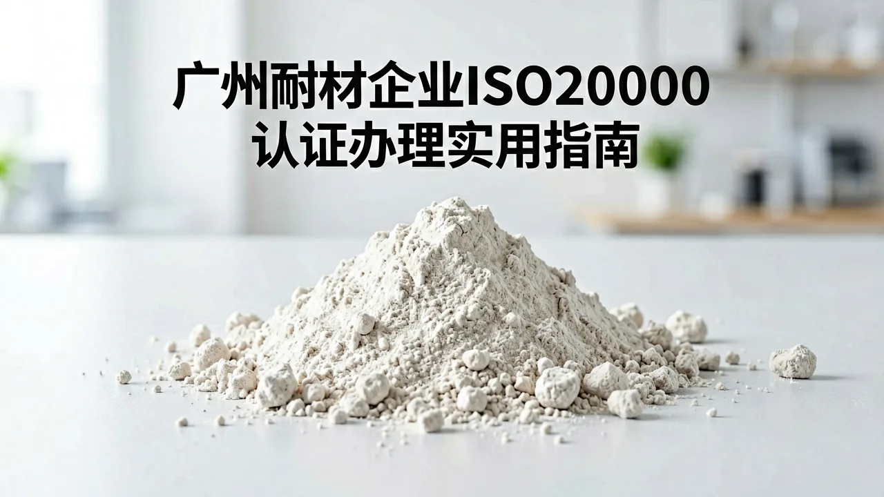 广州耐材企业ISO20000认证办理实用指南
