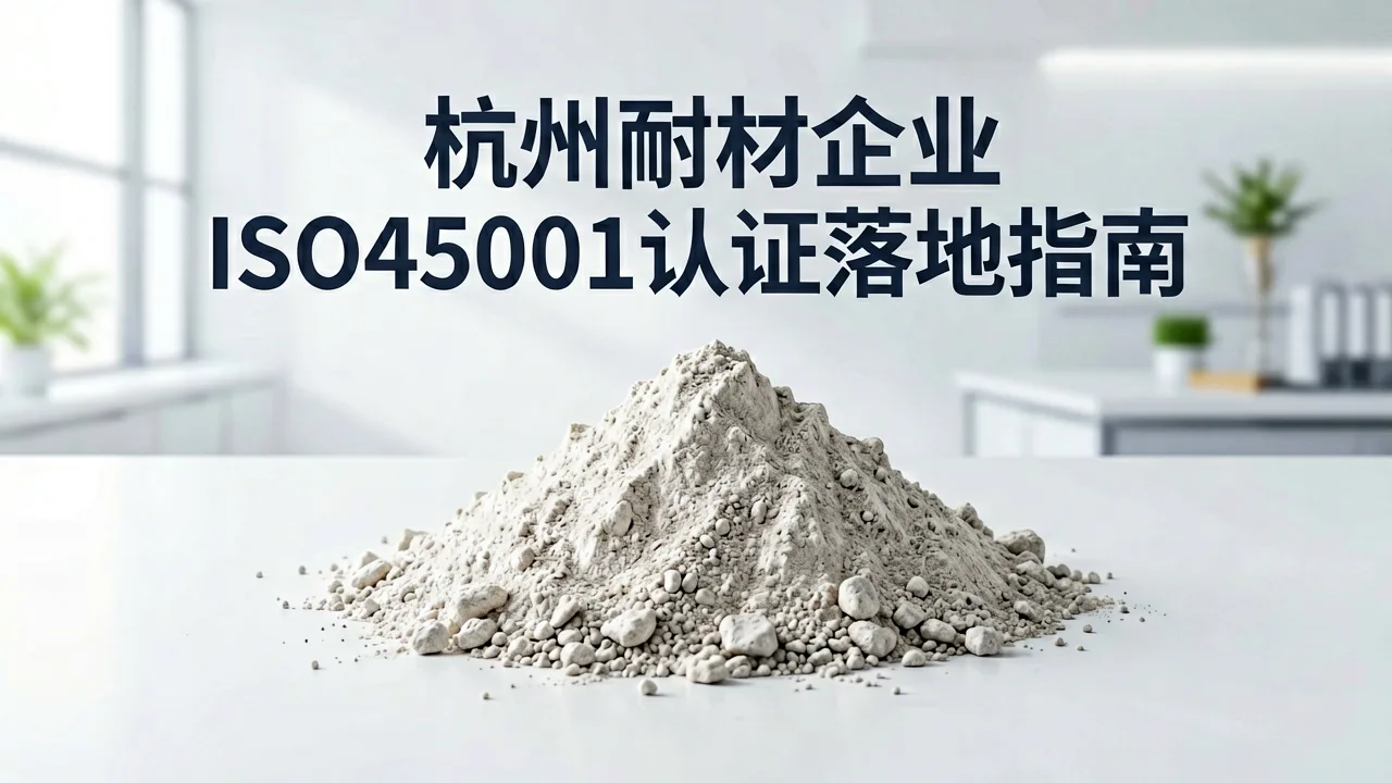 杭州耐材企业ISO45001认证落地指南